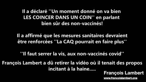 ''Hommage'' à François Lambert