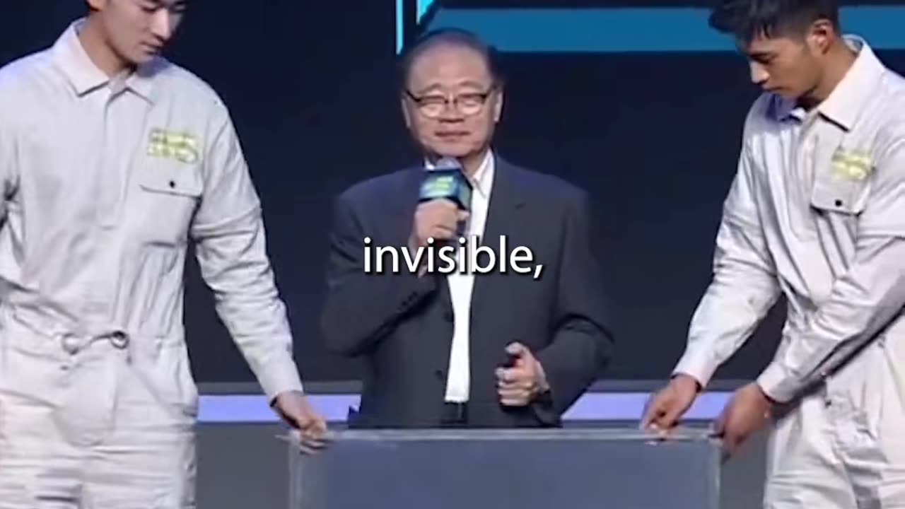 The invisibility cloak is a real thing now for the Chinese. Now you know why open borders were bad.