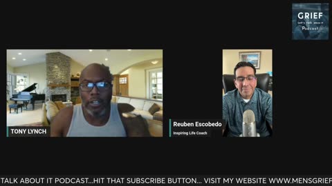 GRIEF LET'S TALK ABOUT IT PODCAST/ REUBEN