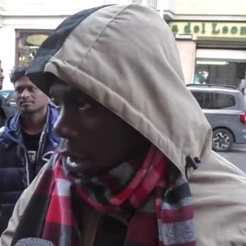 Illegal immigrants in Italy are very angry