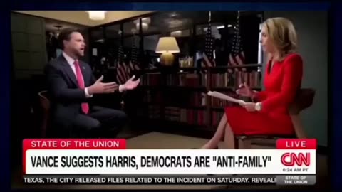 Jd Vance does 3 interviews this weekend including CNN interview where is Walz or Harris