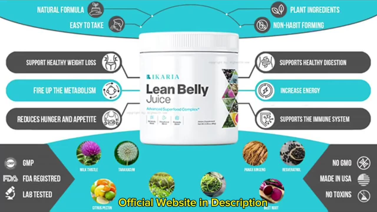 Ikaria Learn Belly Juice.Weight Lose Challenge
