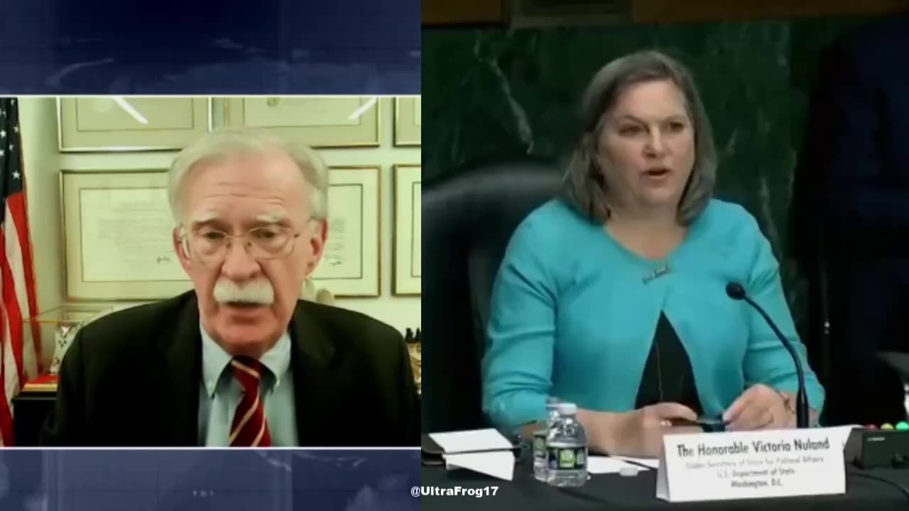 Bolton: Bioweapon in Ukraine is so bizarre vs Nuland literally telling us