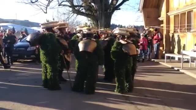 Silvesterchlausen Celebrating New Year in the Canton of Appenzell