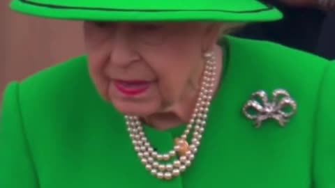 The Queen has appeared on the balcony of BuckinghamPalace