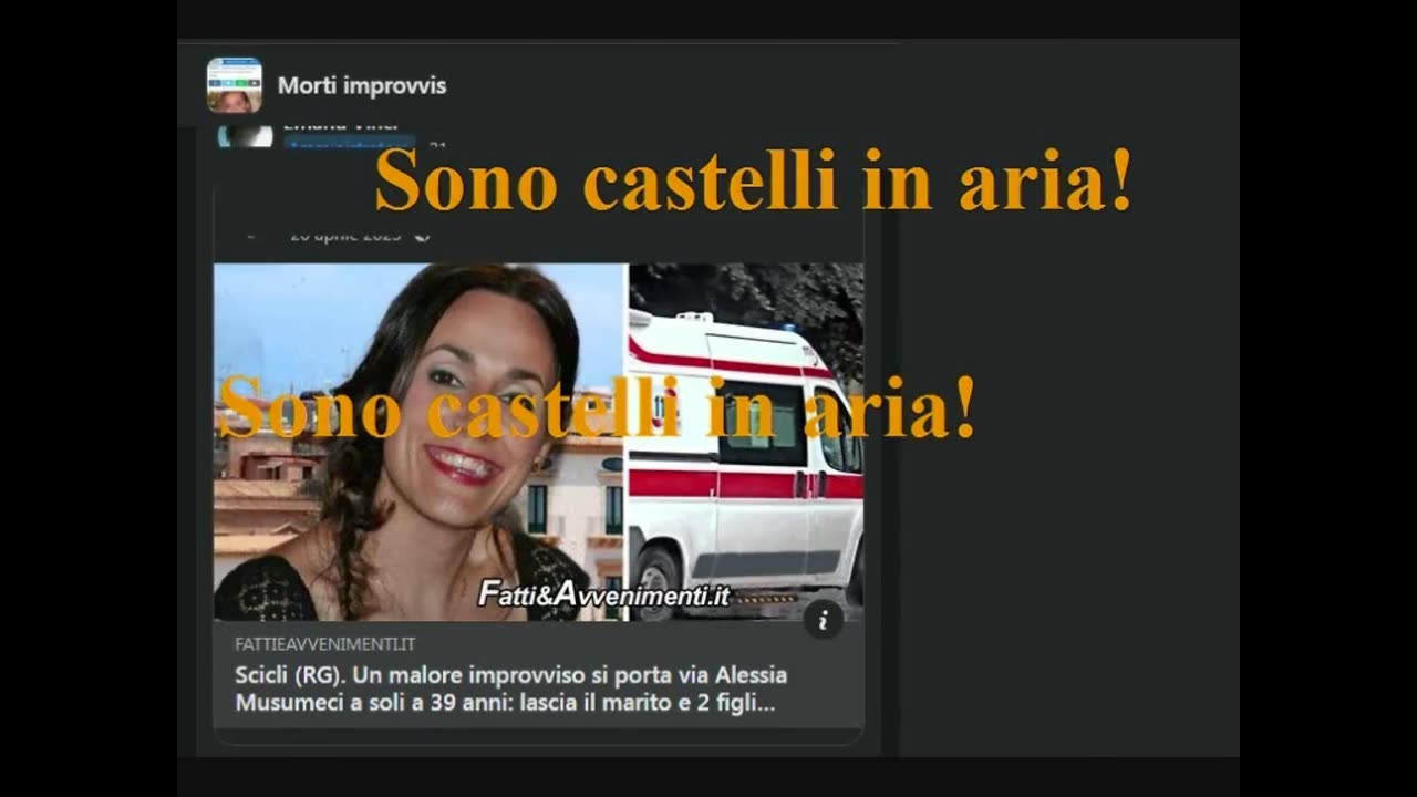 Non sono castelli in area - Al signor abominevole comunista adultero scurrile tifoso satanico