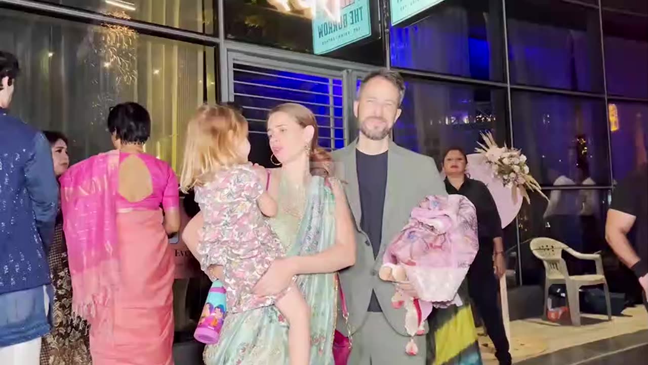 Kalki Koechlin Attends Stepdaughter's Engagement With Her Boyfriend & Kid