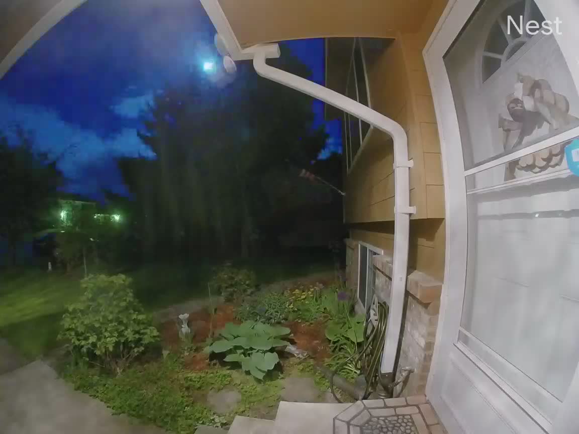 Doorbell Camera Catches Meteor Lighting up the Night Sky