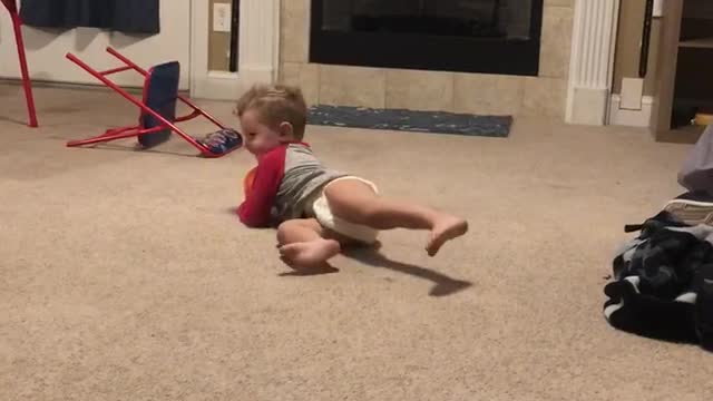 2 year olds “Loose Ball Drill”