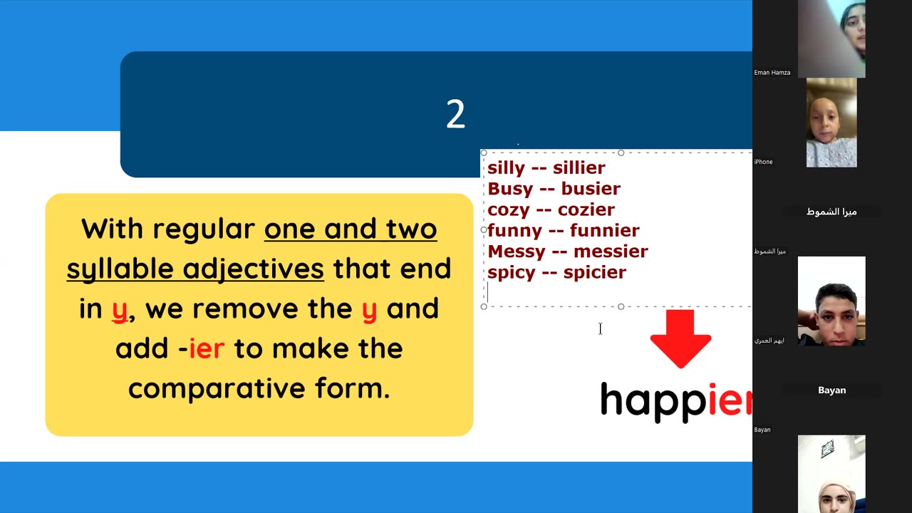 comparative adjectives part 1