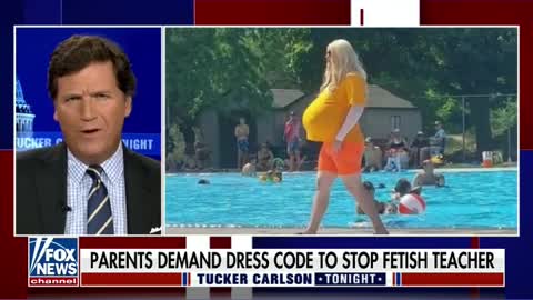 Tucker Carlson The school board defended this guy #shorts