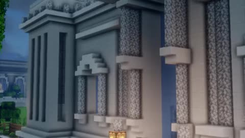 From The Palace Along the New Road to Baines Hall Box Gens, Ajax City. #minecraft