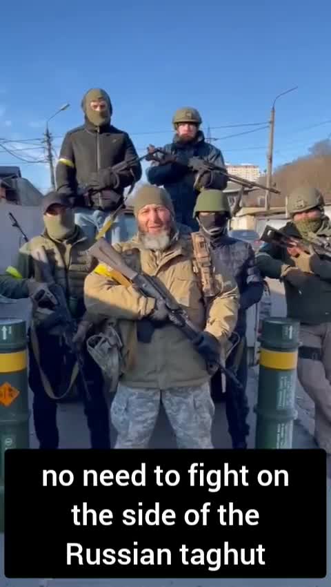 sa Akayev, the commander of the Crimea Battalion" fighting against Russia, has released a new video.