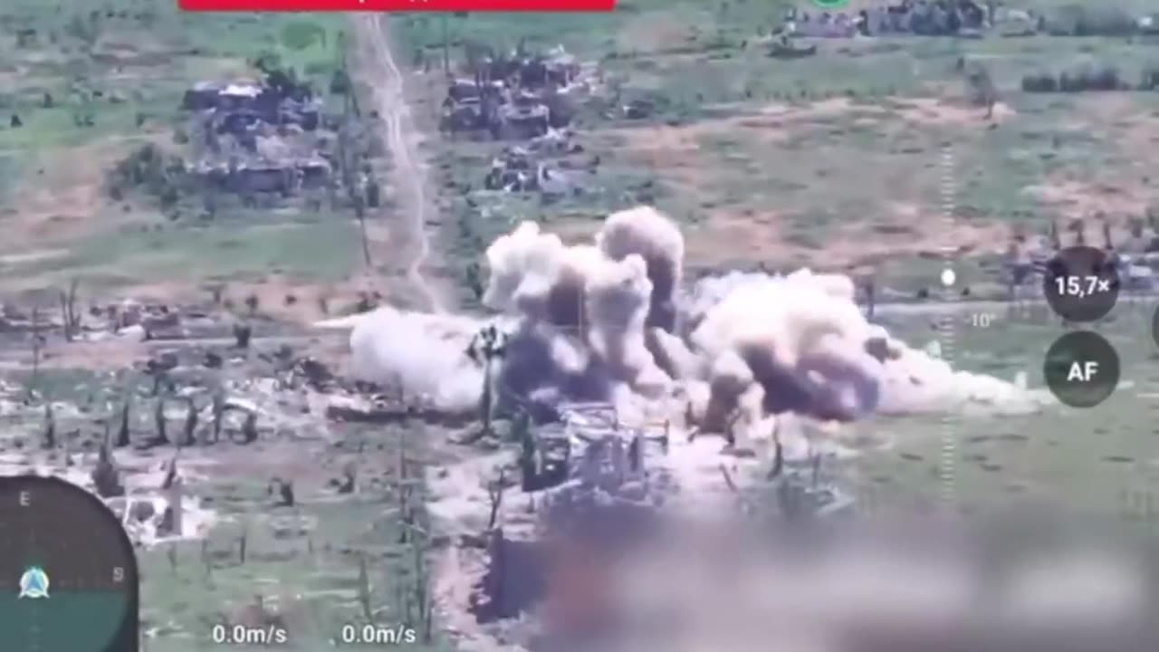 Ukrainian Airstrikes Decimate Russian Positions
