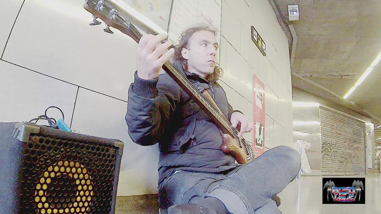 Great White Rock me bass cover