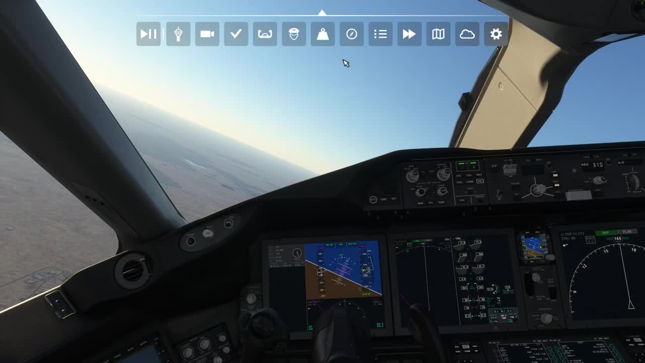 MSFS Etihad Airways 787-10 Takeoff Abu - Dhabi to Male