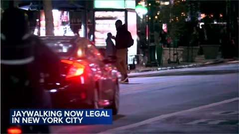 New York officially legalizes jaywalking to end "racial disparities"