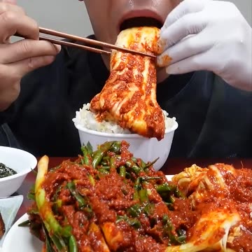 mukbang korean food #153