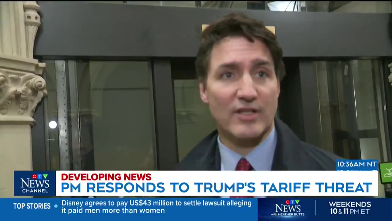 Canada PM Justin Trudeau agrees to work with Trump on border security