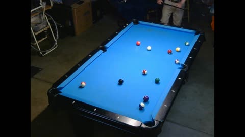 Impressive 8-ball break-and-run