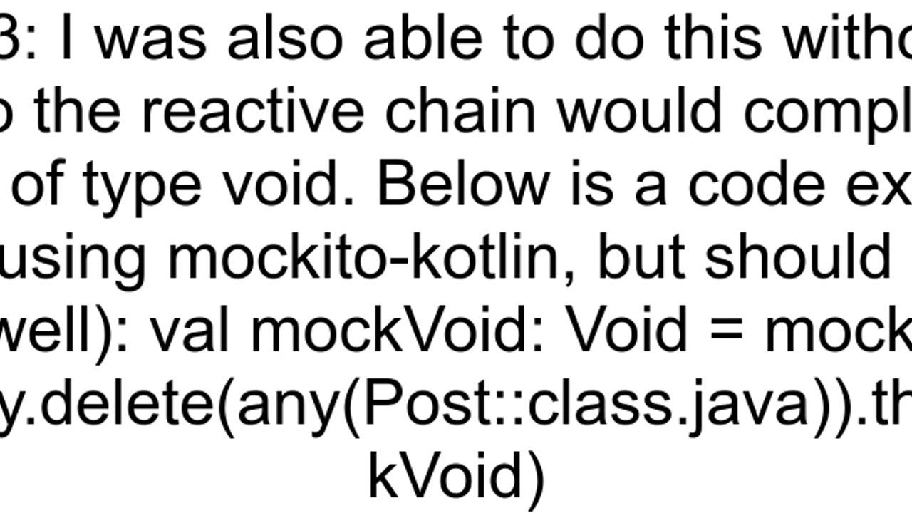 How to mock a method that returns MonoltVoidgt