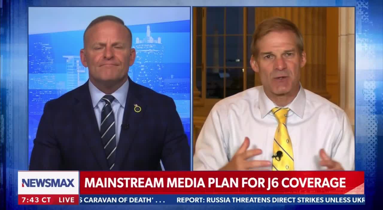 Jim Jordan vows to conduct investigations into the Democrats when Republicans win back the House.