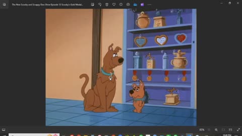 The New Scooby and Scrappy Doo Show Episode 12 Scooby's Gold Medal Gambit Review