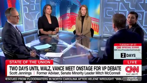 The entire Tim Walz charade destroyed in 25 seconds as the CNN panel sits in total silence. 🤫