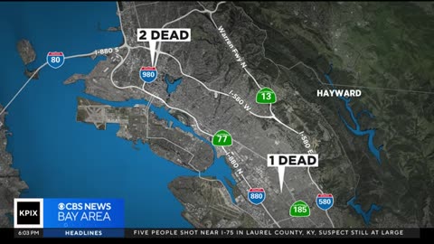 3 killed in 2 separate Oakland shootings