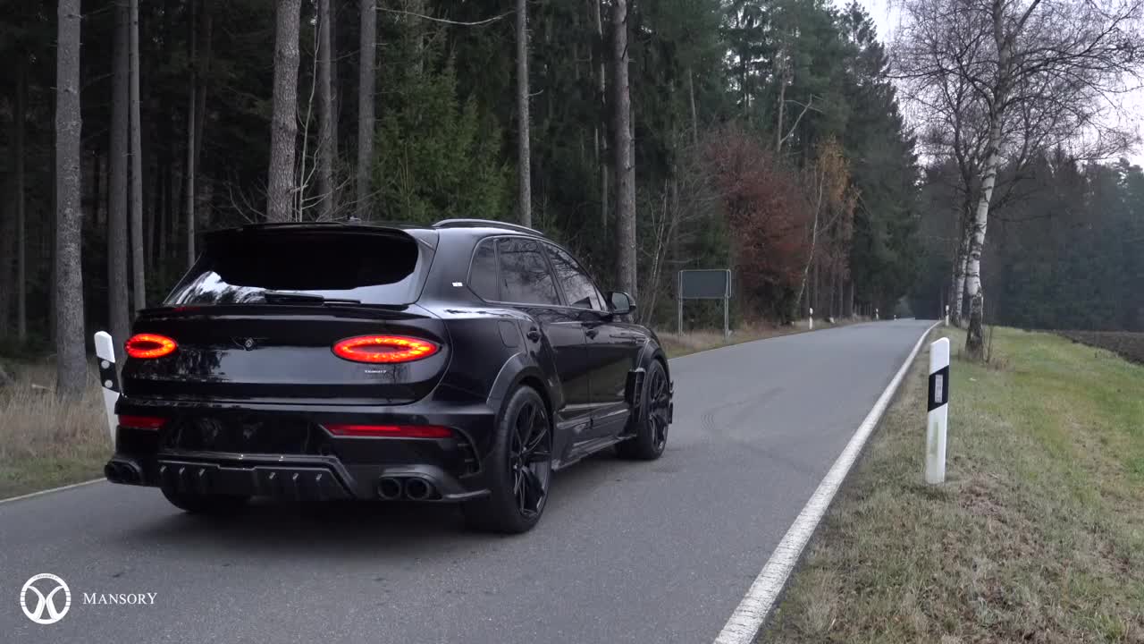 MANSORY Bentley Bentayga V8 Exhaust Sound