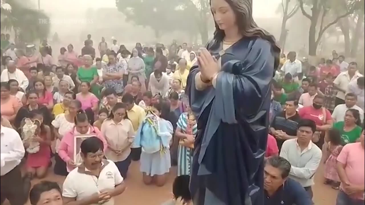 Bolivians Pray for Rain Amidst Raging Forest Fires