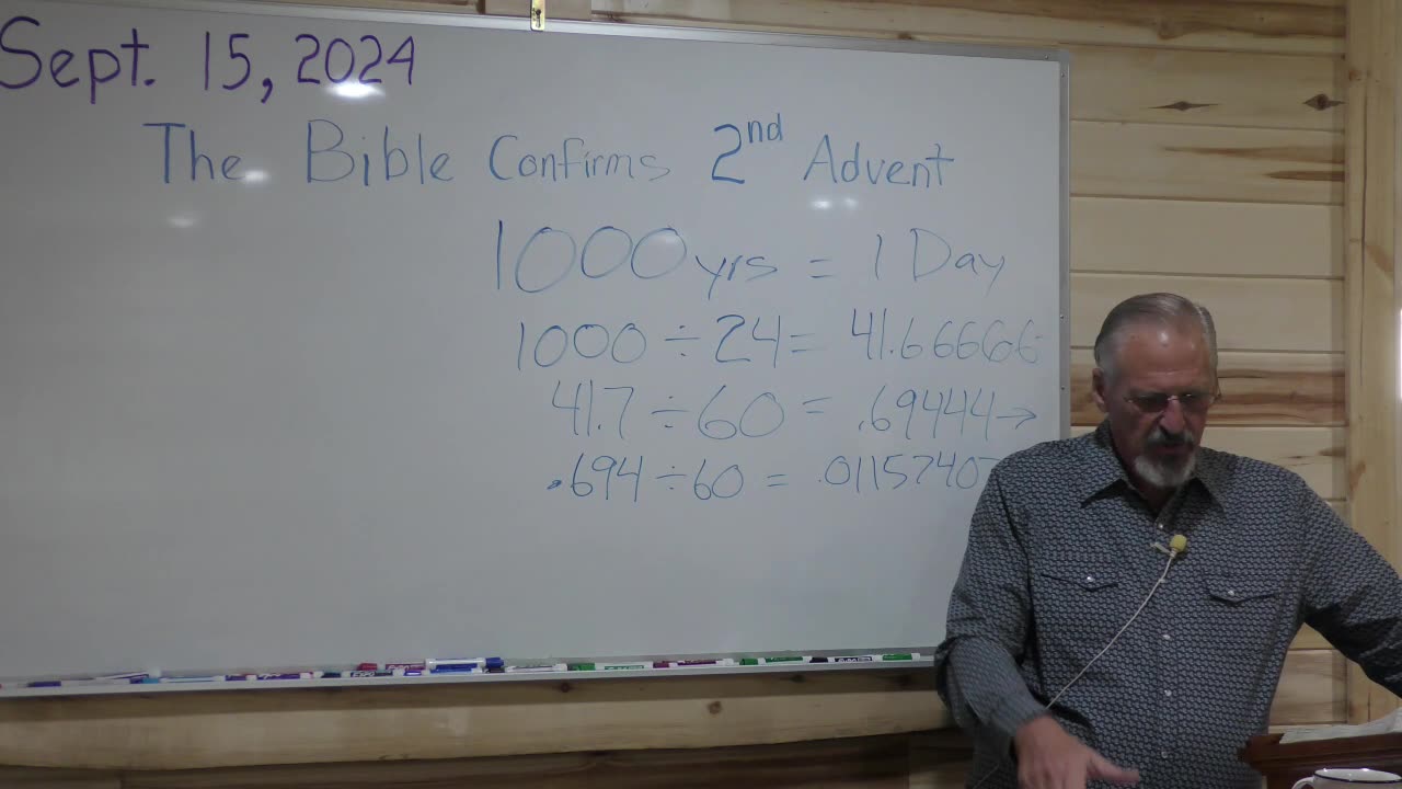 The Bible confirms the Second Advent