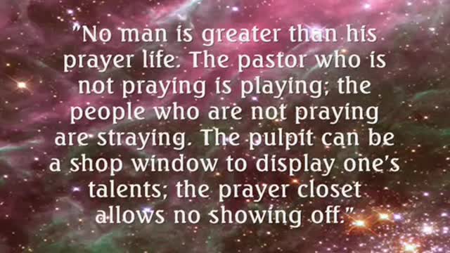 Some Quotes from Leonard Ravenhill.