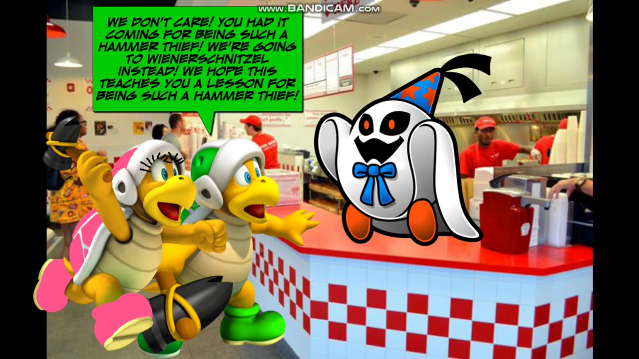 Doopliss Gets a Job at Five Guys and Gets Fired/Grounded