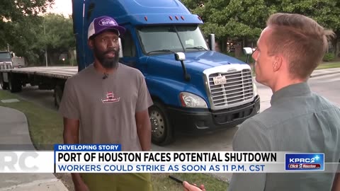 [2024-09-30] Owner of trucking business scrambling for options as port strike imminent in Houston