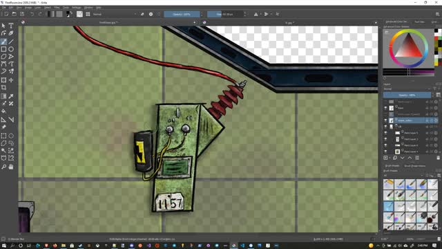 Drawing a Electrical Transformer