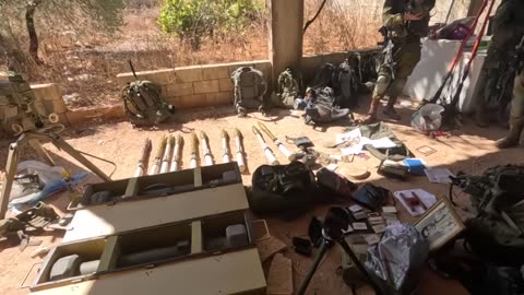 Israel incauta armamento de de Hezbolá en el sur del Líbano