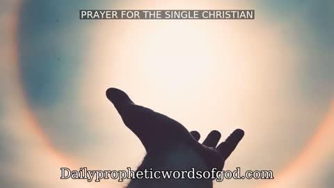 PRAYER FOR SINGLE CHRISTIAN