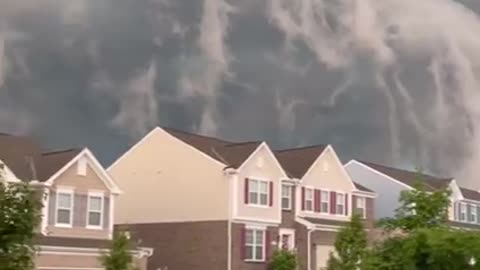 Tsunami like clouds!