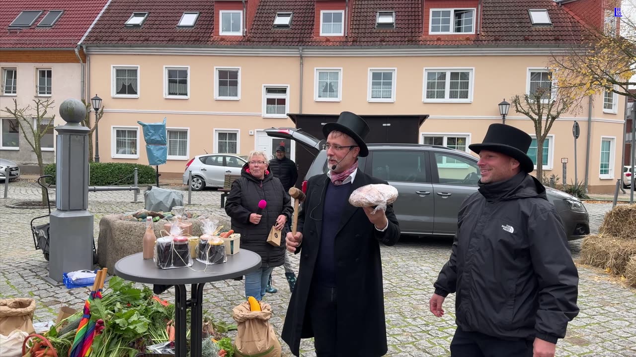 Jarmen - Herbstmarkt - Impressionen in 30 Minuten mit Versteigerung