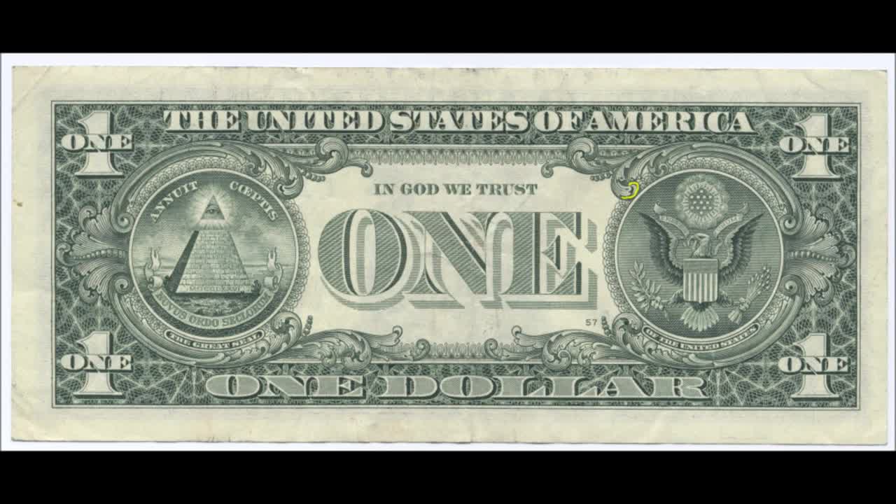 Jesus Truther Episode #116 See Christ's Omnipresent bearded face in American $1