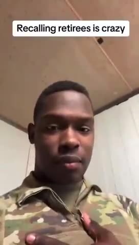 It's about to go down folks! They are recalling the retirees!