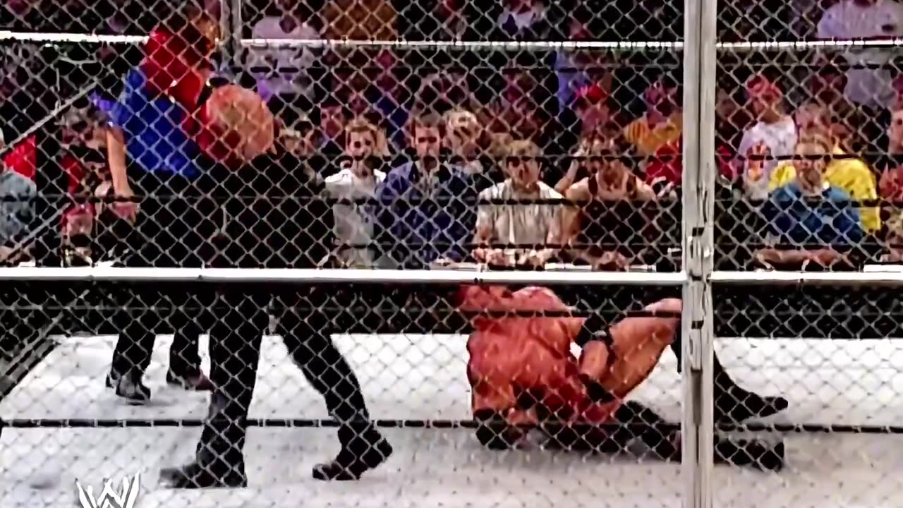 Undertaker vs Brock Lesnar Hell in a Cell 2002 Highlights