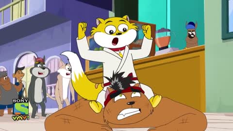 ഹണിയുടെ കരാട്ടെ പരിശീലനം - Honey Bunny Ka Jholmaal - Full Episode in Malayalam - Videos for kids_p16