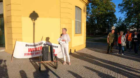 Demmin - Redebeitrag von Silvia 01-09-2022