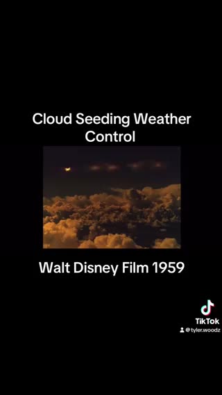Weather Control In 1959 Disney Film