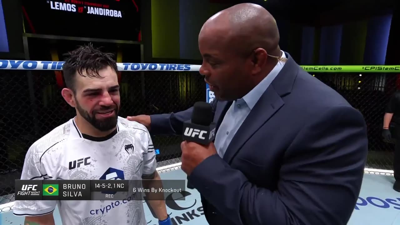 UFC : Bruno Silva Octagon Interview