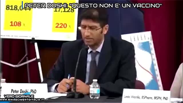 Peter Doshi, questo non è un vaccino - Vero Giornale 22.11.2021