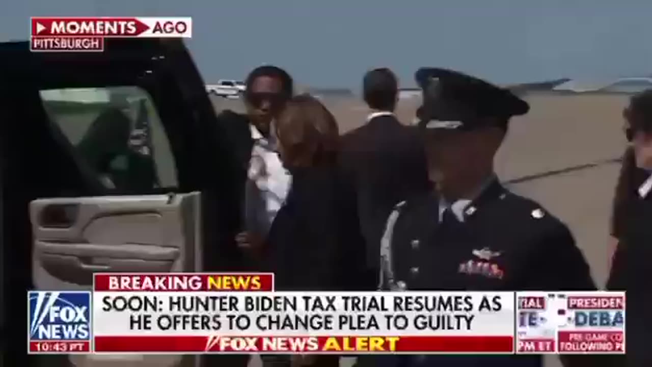 Reporter: "Will you pardon Hunter Biden?" 🤔🗞️ Kamala: ignores 🙈🤷‍♀️