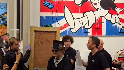 @davideinhorn at @alecmonopoly event at @edengallery @f1 @f1lasvegas #alecmonopoly #papisteak